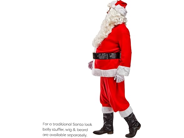 Rubies Flannel Santa Claus Suit for (3X-Large)