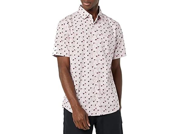 Amazon Essentials Men Short-sleeve Stretch Shirt