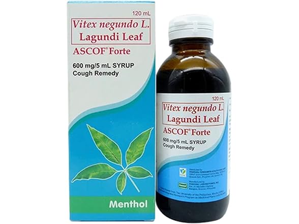 SNANA Ascof Lagundi Leaf Syrup Menthol 120ml
