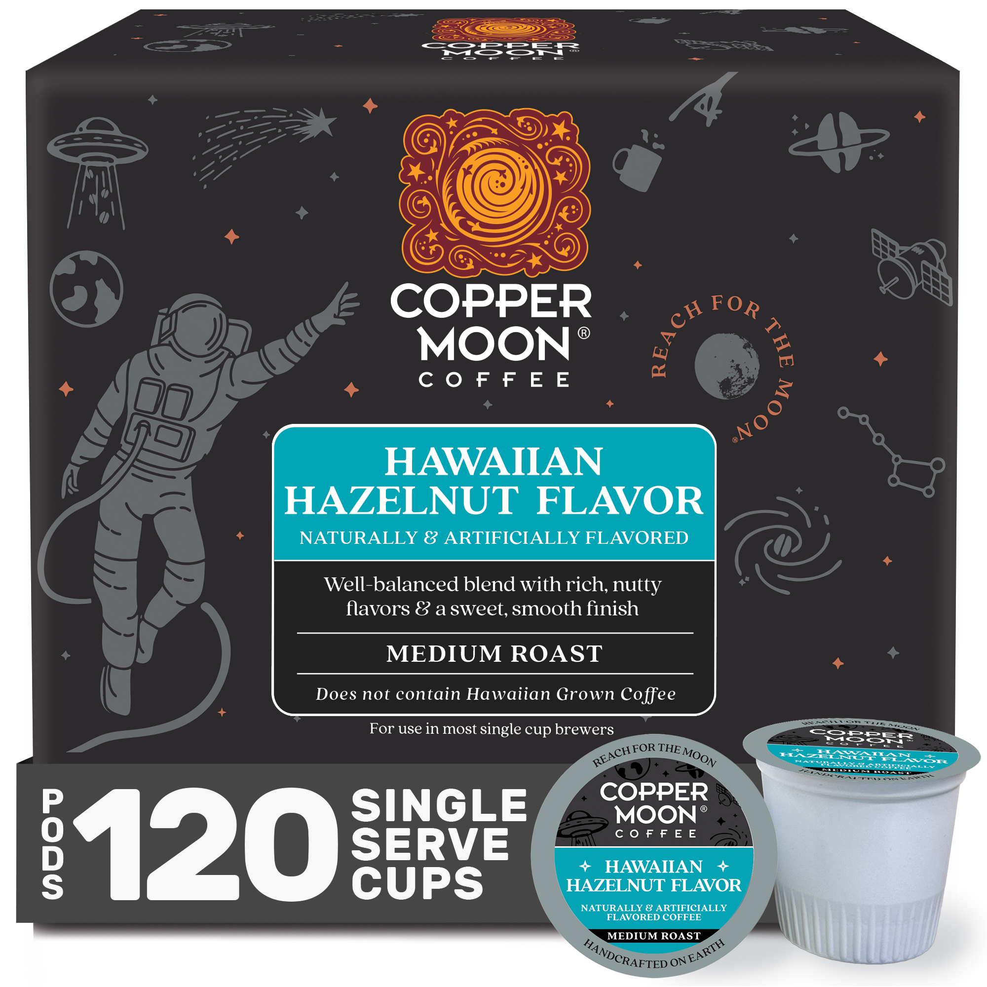 (120ct) Copper Moon Coffee K-cups (Your Choice) - Gallery 16