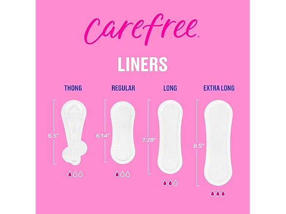 Carefree Regular Liners 54ct