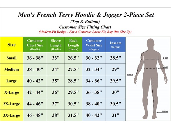 Mens F/T Hoodie & Jogger Set