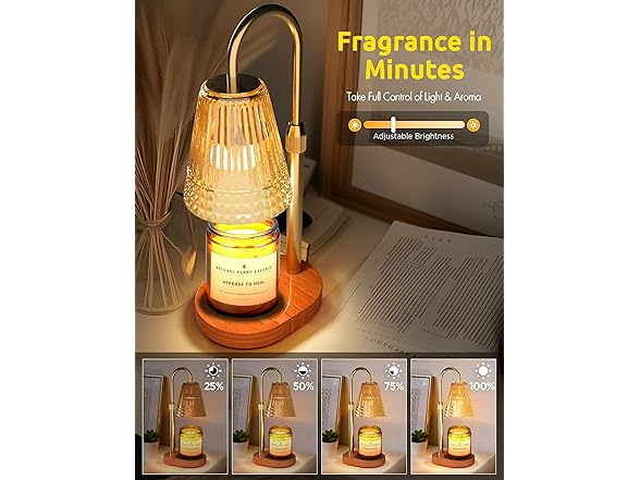 SLAHGADG Candle Warmer Lamp with Timer