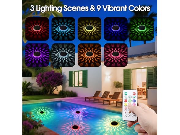 Energetic Solar Floating Pool Lights, 5 Pack
