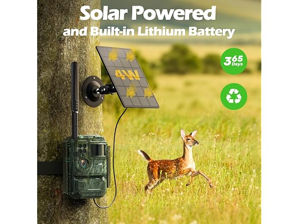VOOPEAK 4G LTE Trail Camera 2K