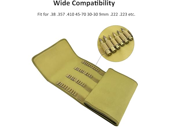 Gvita 200 Rounds Ammo Pouch for Bullets