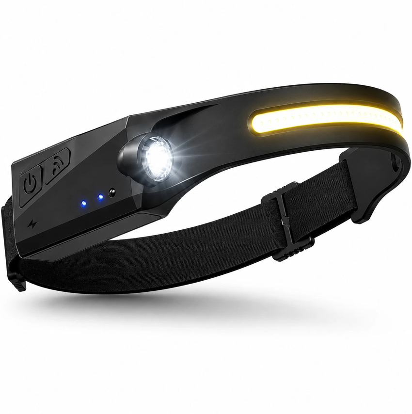 Rechargeable COB LED Headlamp - Gallery 6