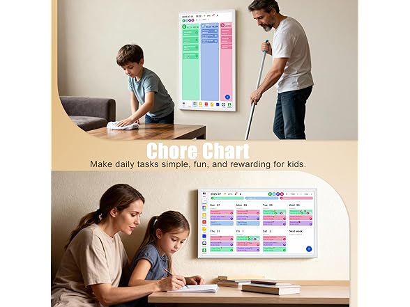 Homlab Digital Calendar 32" Smart Touchscreen
