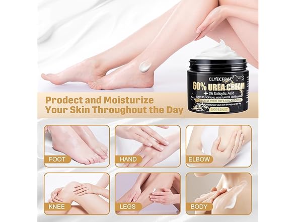 Clyecfra urea cream for feet & hands