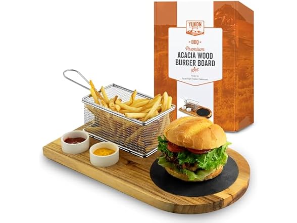 Yukon Glory Burger Serving Set