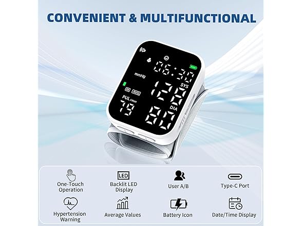 Wishlove Blood Pressure Monitor