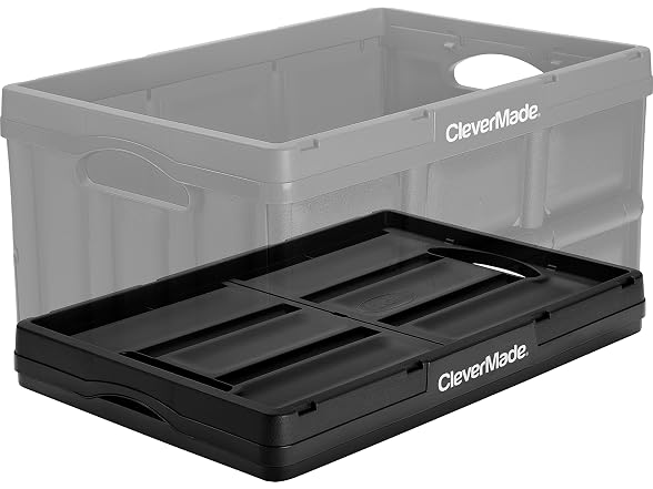 CleverMade CleverCrates 46 Liter Collapsible Bin/Container