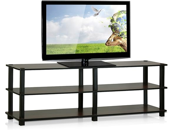 Furinno Furinno TURN-S-TUBE TV Stand, 3-Tier Ope