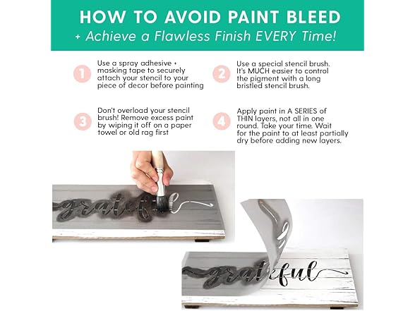 Calligraphy Stencilling Set