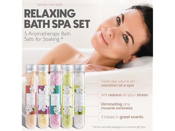 Beauty Concepts Aromatherapy Bath Salts
