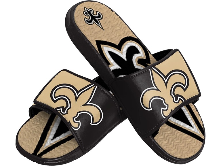 SAINTS Big Logo Gel Slides (L)