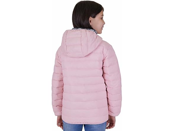 Eddie Bauer Girls (L) Reversible Hooded Jacket