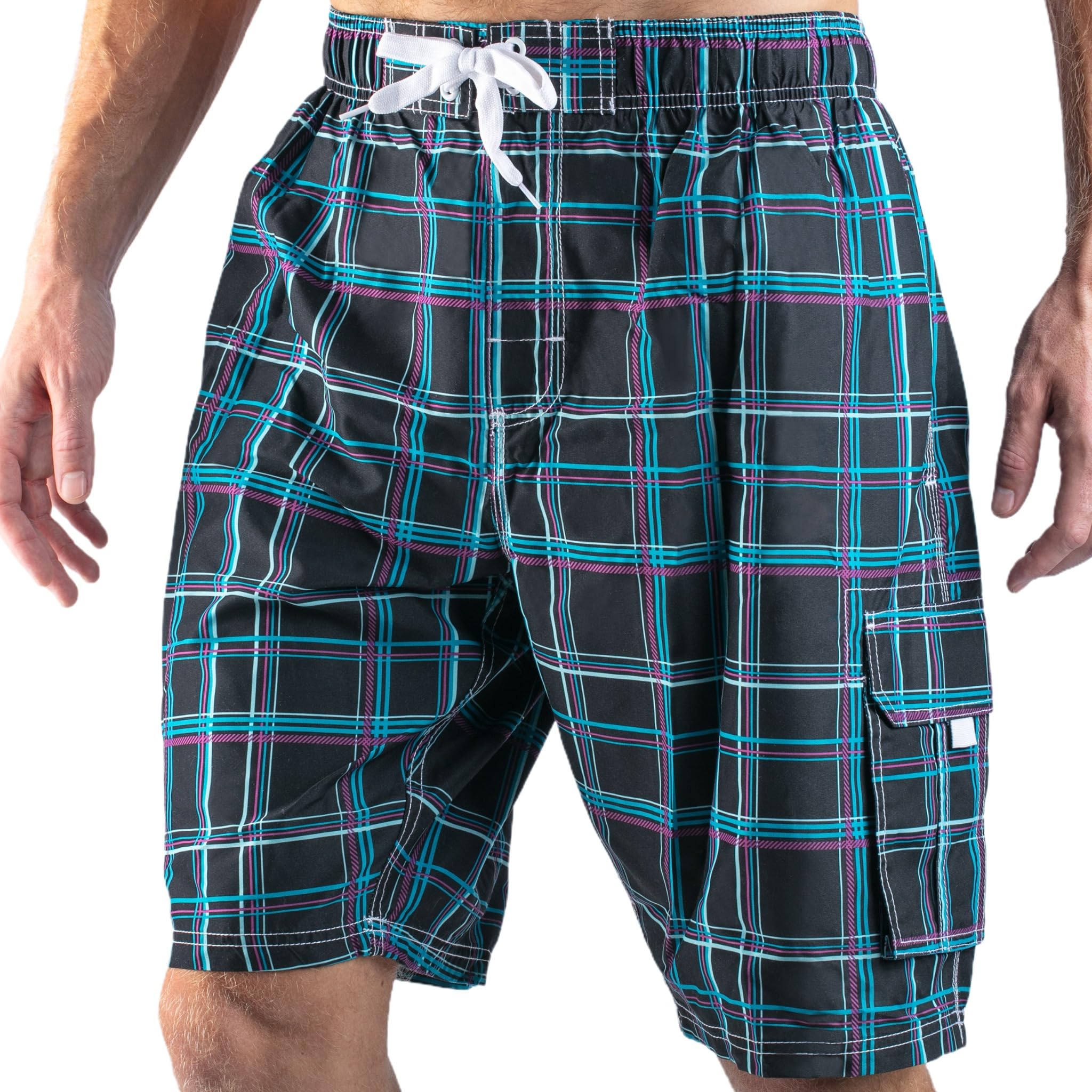 Kanu Surf 9” Flex Men's Swim Trunks - Gallery 47