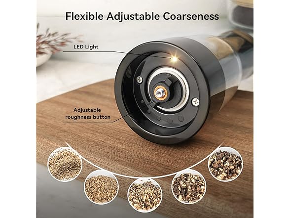 Electric Salt and Pepper Grinder