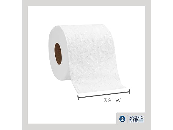 Pacific Blue 2-Ply Toilet Paper 80 Rolls