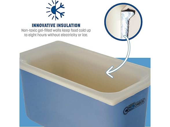 Carlisle CoolCheck Food Pan, 4 Quart