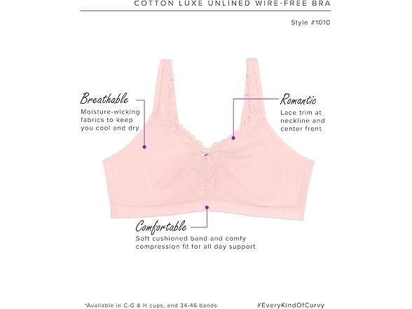 Curvy Couture Bra Rose (36C)