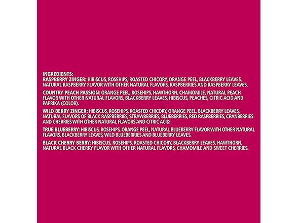 Celestial Seasonings Fruit Tea Sampler, 18 ct