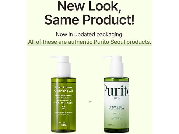 PURITO From Green Cleansing Oil 6.76 fl.
