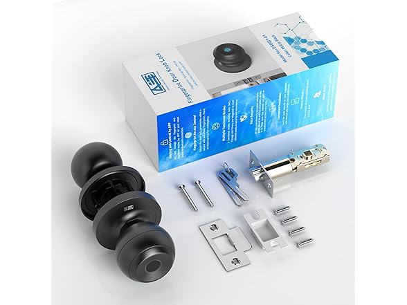 AST Fingerprint Door Knob w/Auto Lock