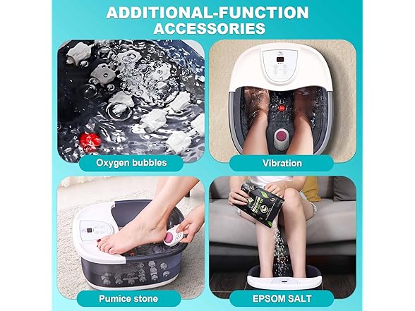 Foot Spa Bath Massager with Heat