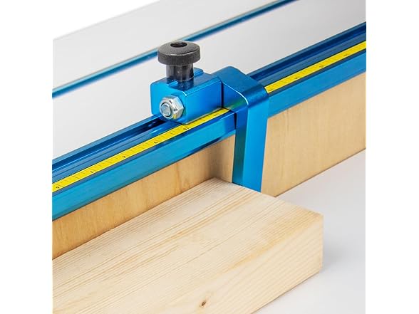 POWERTEC 2-1/4" Fence Flip Stop for Table Saw\