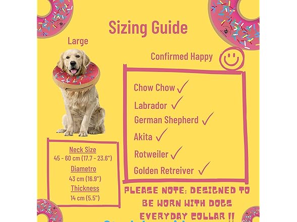 Dirty Little Paws Inflatable Dog Collar