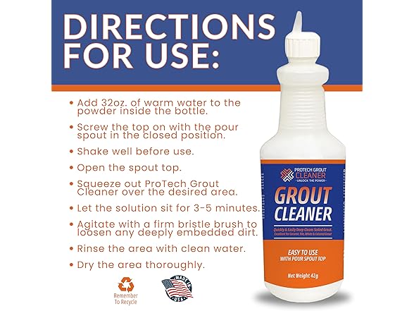 ProTech Grout Cleaner 32oz 2pk