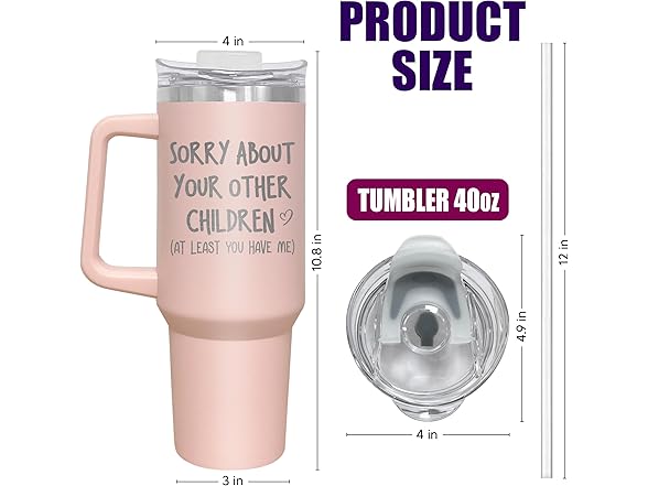 AXIARA Gifts- Insulated 40 oz Tumbler