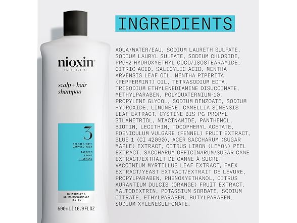 Nioxin System 3 Scalp + Hair Thickening Shampoo