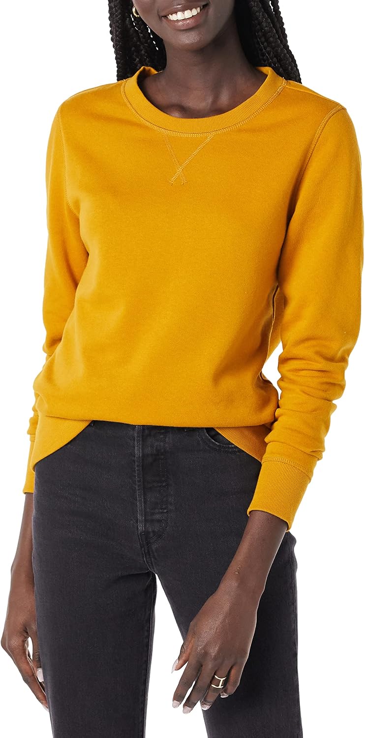 Amazon Essentials Women French Terry Sweatshirt - Gallery 3