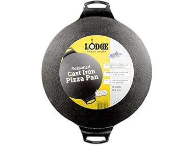 $33.99, Was $99.99, 66% Off! Lodge Seasoned Cast Iron Pizza Pan 15 Inch dealfomo
