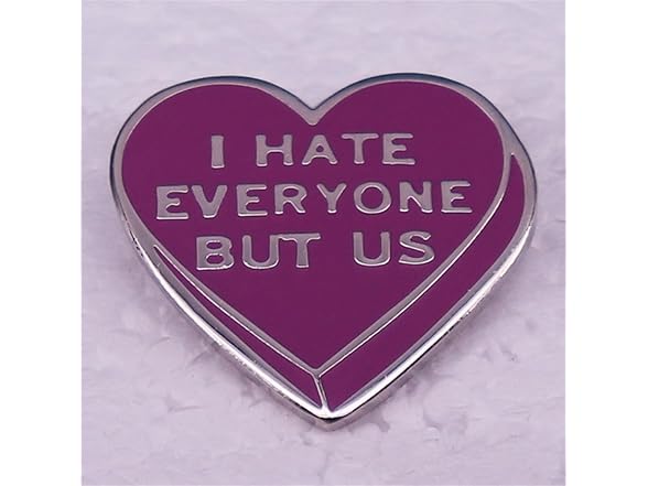 yangjinyu l Hate Everyone But Us Pin