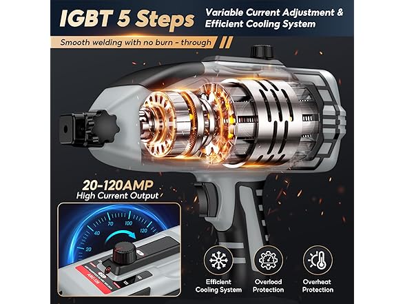 Portable Handheld Welding Machine | 20-120A ARC