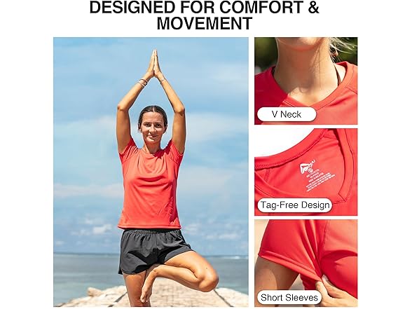 Kanu Surf Women's Active Swim Shirt (M)