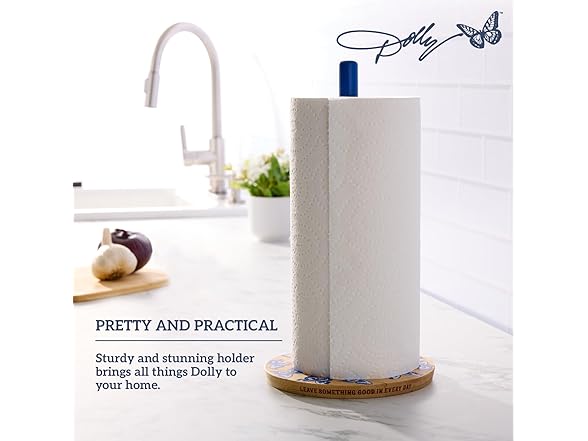 Dolly Parton Bamboo Paper Towel Holder