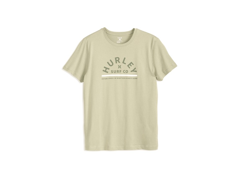 Hurley HSP24VMT-08757 S Hurley Half Moon Graphic Tee Meadow