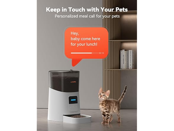 WOPET 6L Automatic Cat Feeder