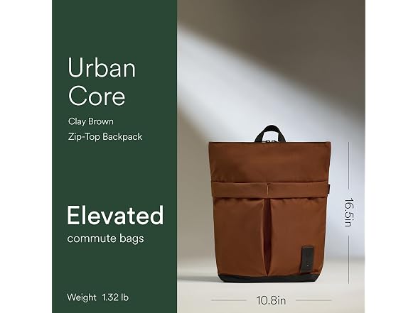 ANTLER - Urban Core Zip Top Backpack