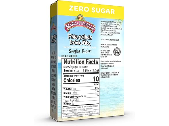 Margaritaville Piña Colada Mix 6ct