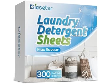 $6.99, Was $19.99, 65% Off! Laundry Detergent Sheets 300 Loads dealfomo