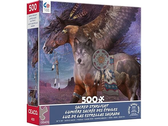 Ceaco Sacred Starlight 500 Piece Puzzle