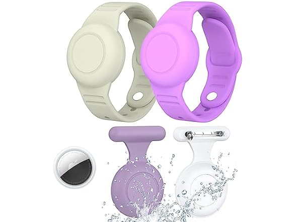 WOFRO [4 Pack] Waterproof AirTag Holder