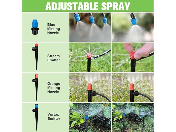 TJJFMM 230FT Drip Irrigation System