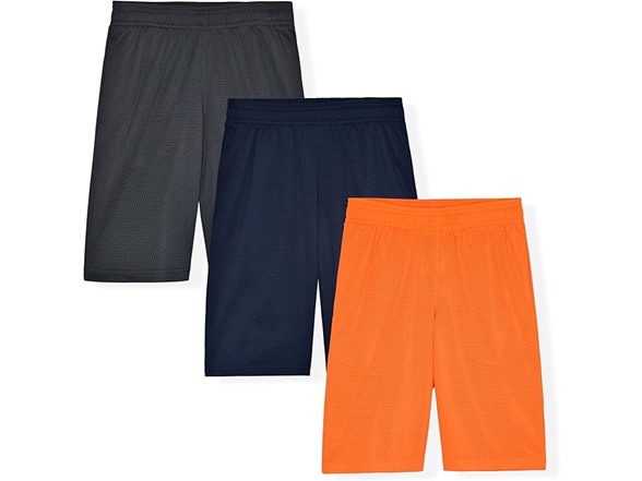 Charcoal Navy Orange